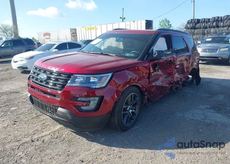 2017 Ford Explorer Sport z USA, uszkodzony, nr VIN 1FM5K8GT2HGB68381